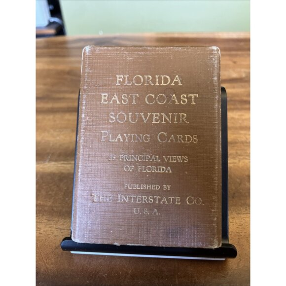 Florida Vintage Deck of Cards Photos East Coast Florida c1950's ( 52 Cards ) - Picture 2 of 7
